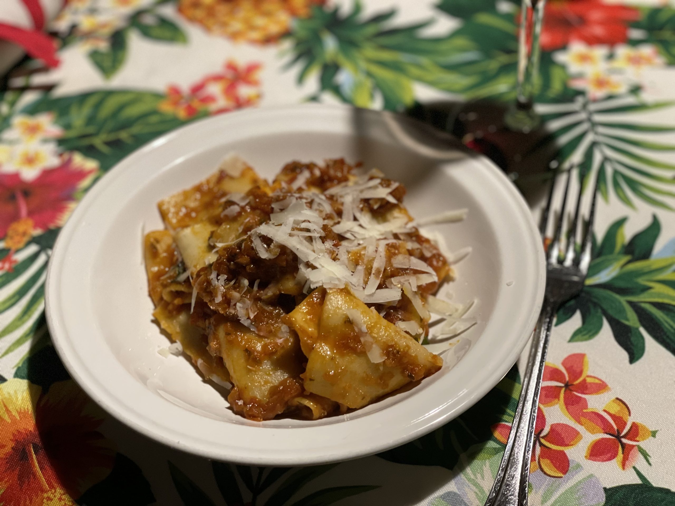 Paccheri with octopus and pecorino cheese | Carlo Florence chef