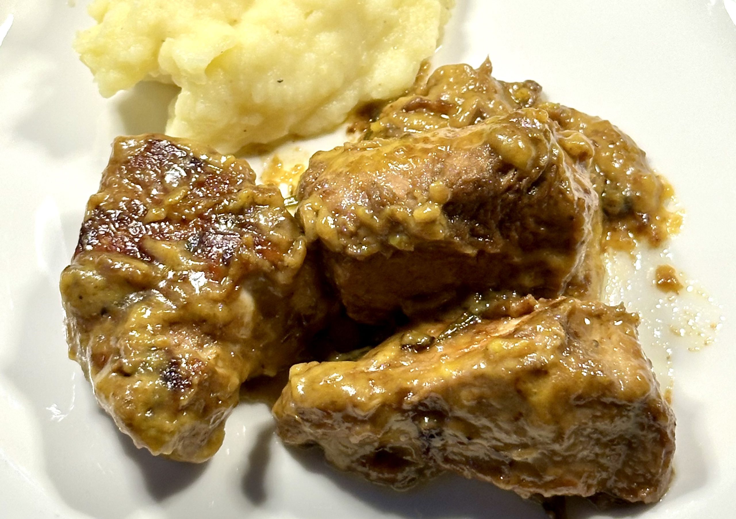 Tacchino in fricassea (Turkey fricassee ala Tuscany) | Carlo Florence chef