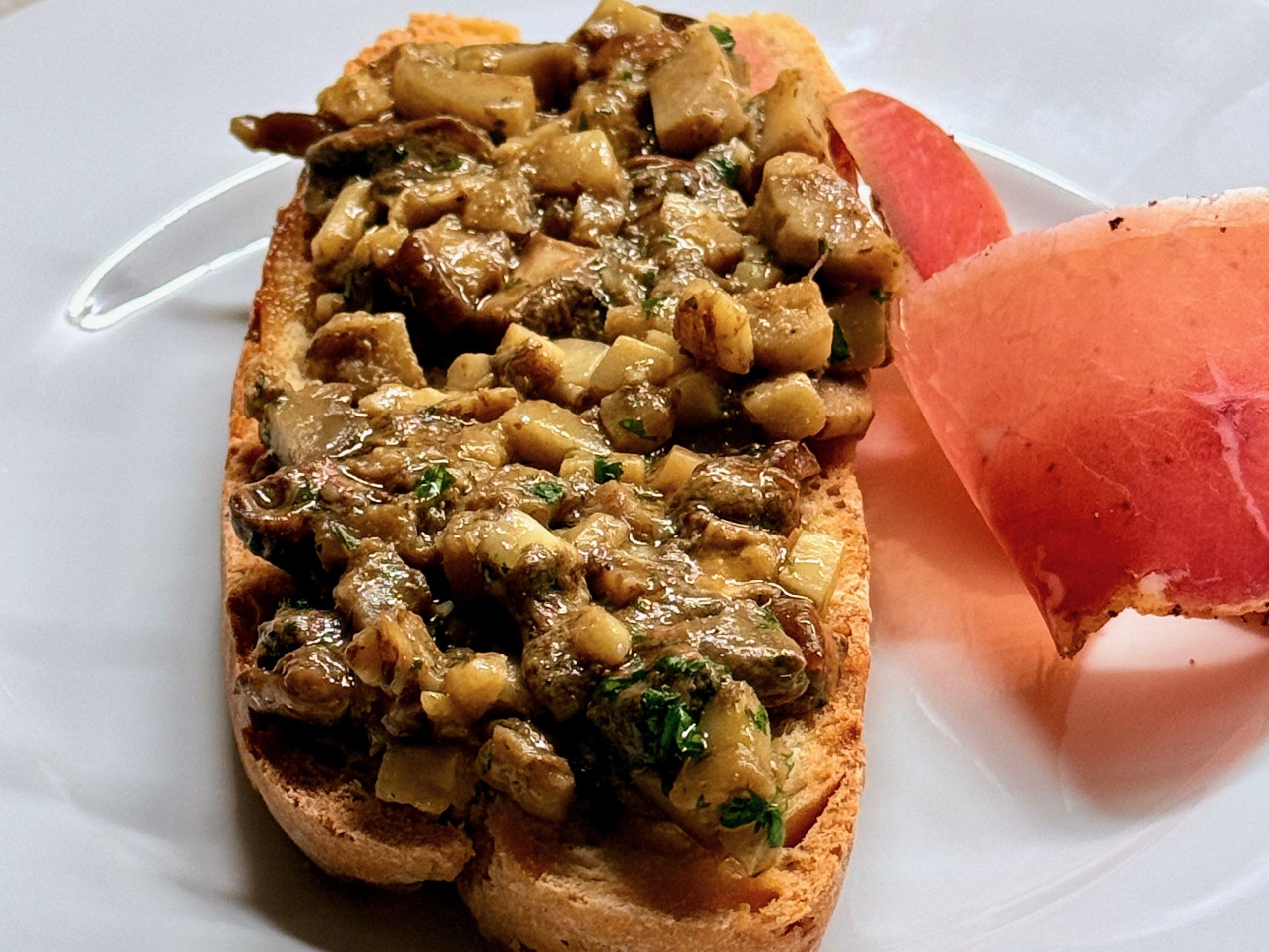 Porcini bruschetta | Carlo Florence chef