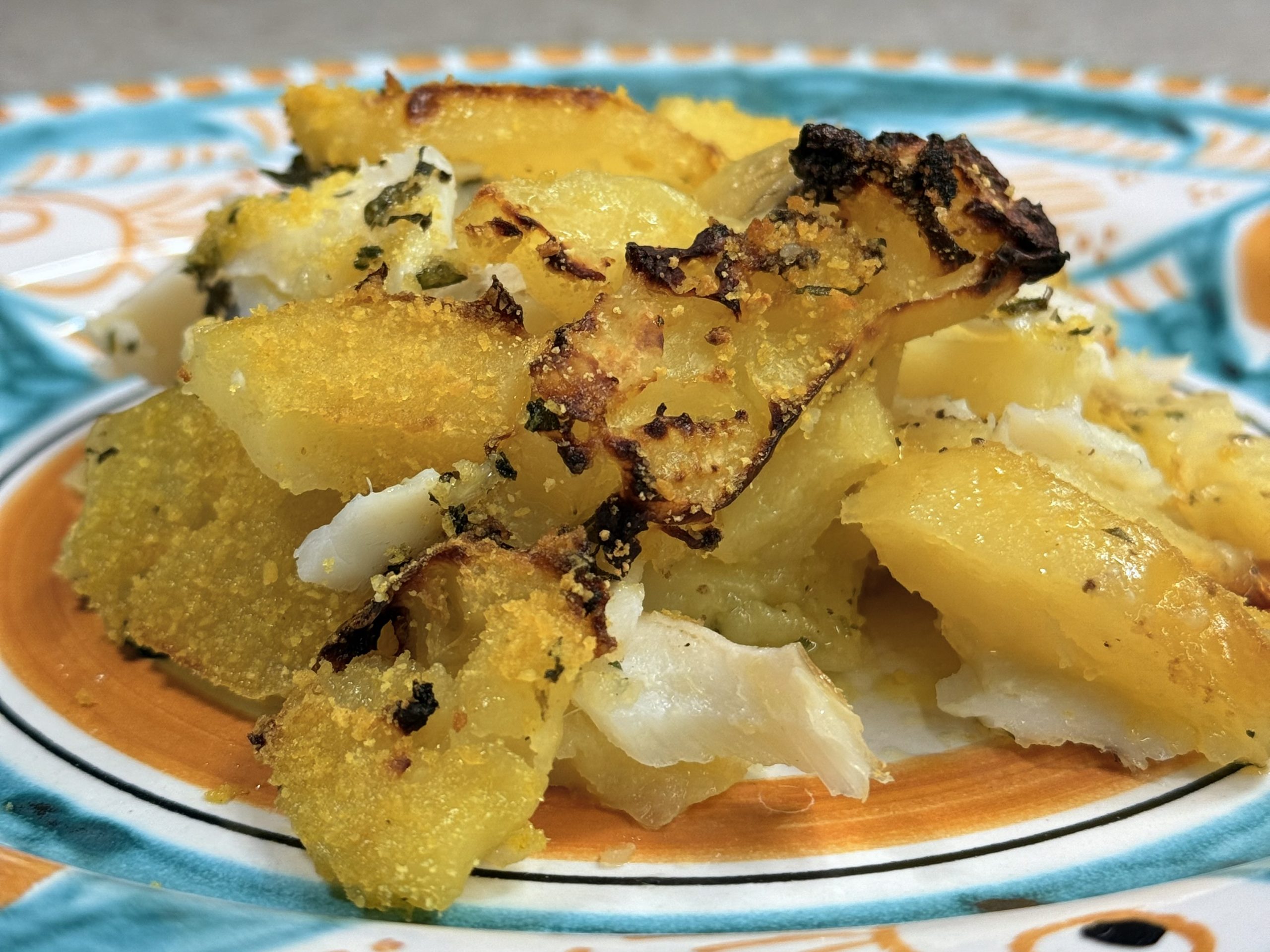 Oven-Baked Baccalà with Potatoes | Carlo Florence chef