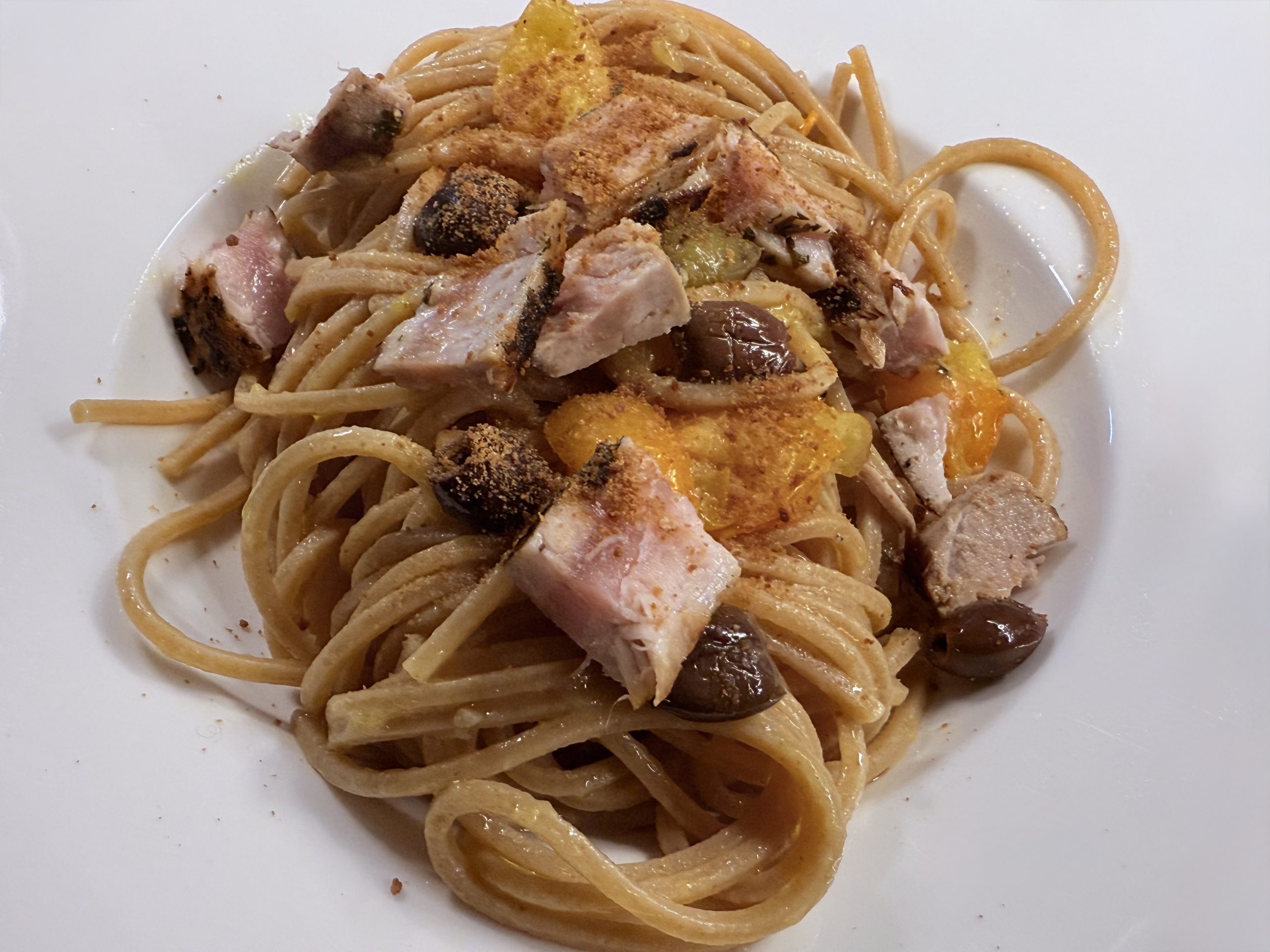 Spaghetti with fresh tuna | Carlo Florence chef