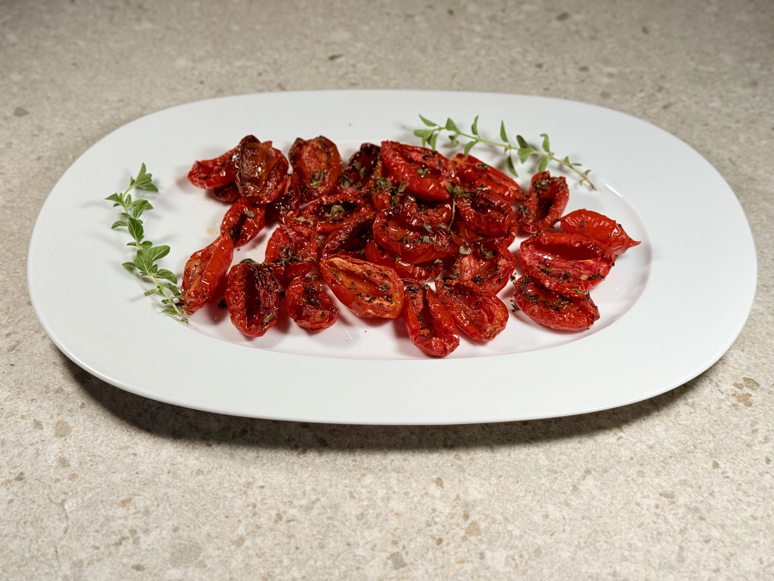 Air-Fryer Confit Cherry Tomatoes | Carlo Florence chef